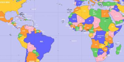 Kapverdy polohu na mape sveta